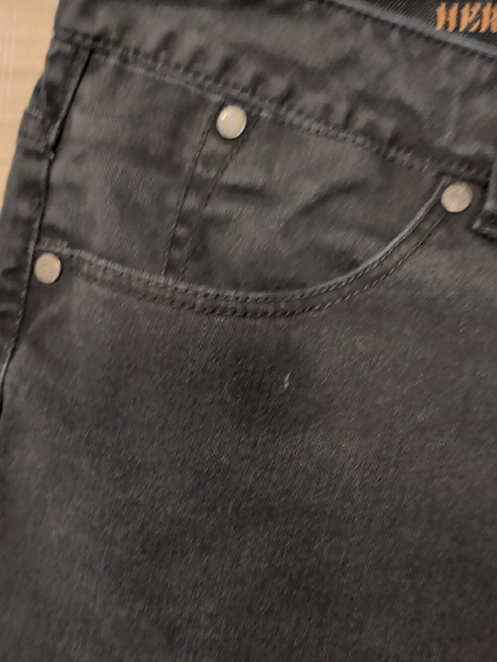 HERITAGE- 18WP Black Ankle Jeans - Picture 5 of 8